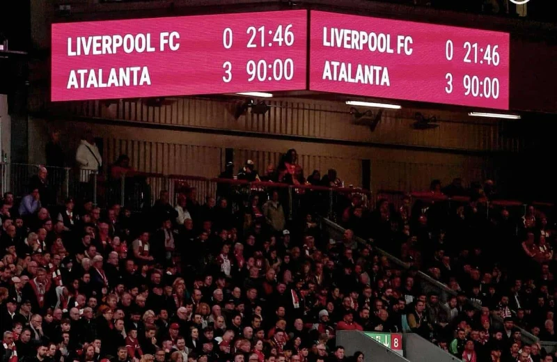 Trận thua Atalanta và Crystal Palace khiến The Kop mất đi các cơ hội 